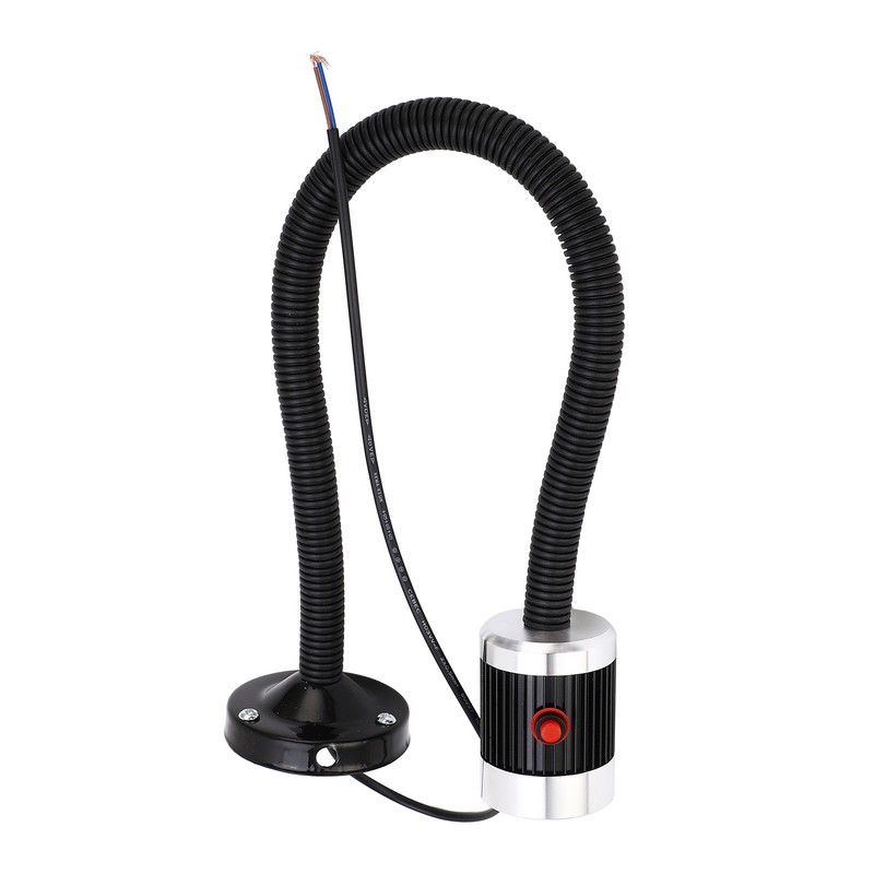 Round Magnetic Base Gooseneck Light Industrial LED CNC Machine Tool