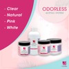 Nailite Odorless Liquid Monomer 16 Oz, Clear color, Non-Yellowing, Non-Crack,