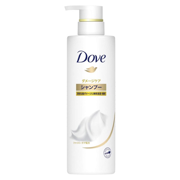 Dove Damage Care Shampoo Pump, 17.6 oz (500 g)