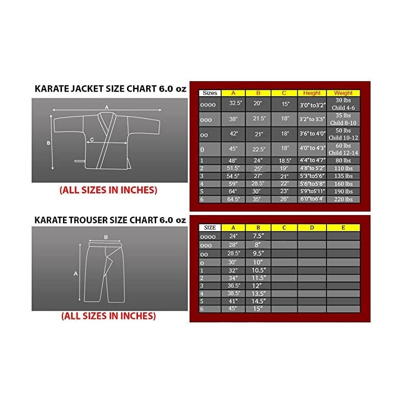 TMA 6.5 OZ KARATE GI/UNIFORMS (ELASTIC DRAWSTRING) (White, 0000)