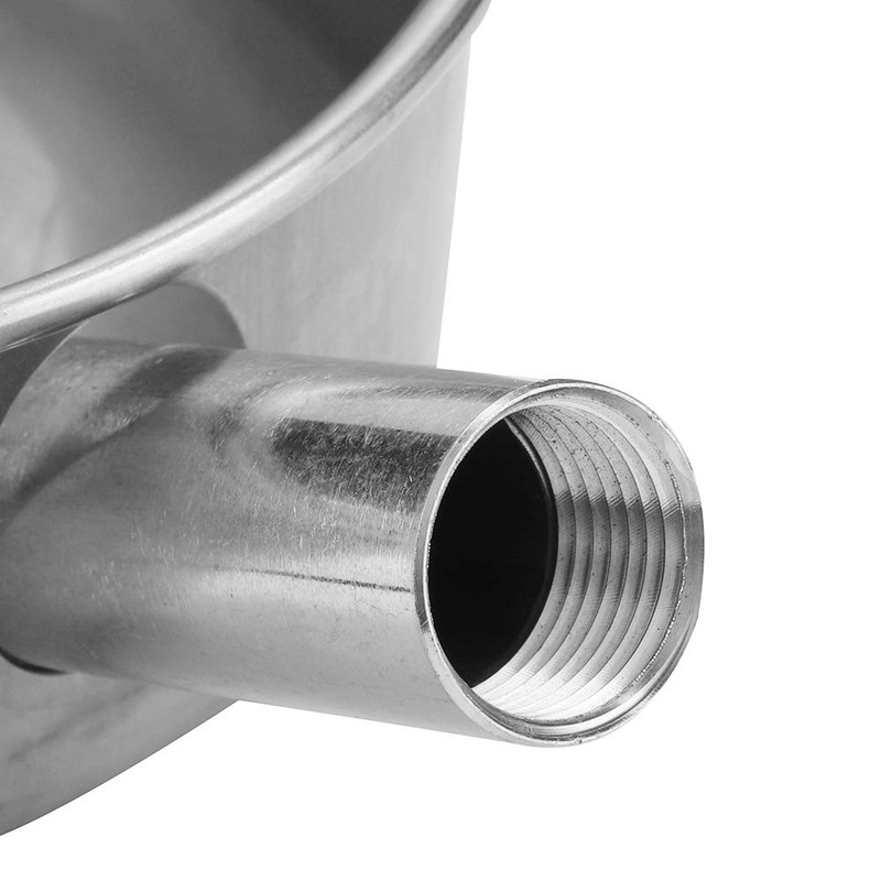 Zerodis Stainless Steel Pig Drinking Water Bowl, Piglet Automatic Drinking