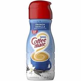 Nestle Coffee-mate COFFEE MATE French Vanilla Liquid Coffee Creamer 16 Fl. Oz. Bottle [6-Bottles]