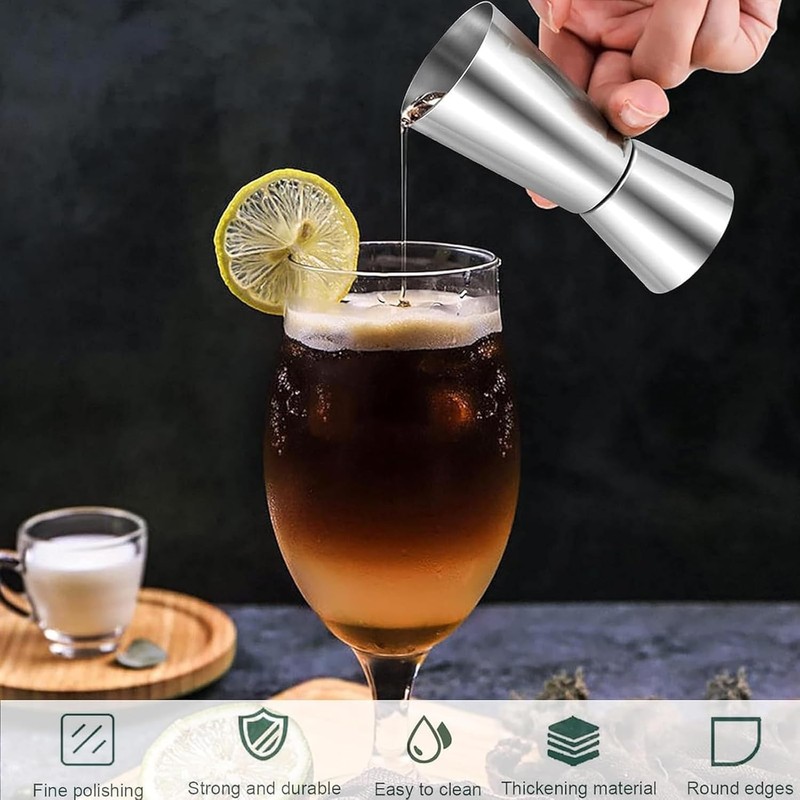 Cocktail Measuring Cups, Pack of 3, 3cl/4cl/5cl Measuring Cup, Cocktail,