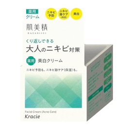 Hadabisei New Face Acne White Cream 50 g (Green Tea Set)