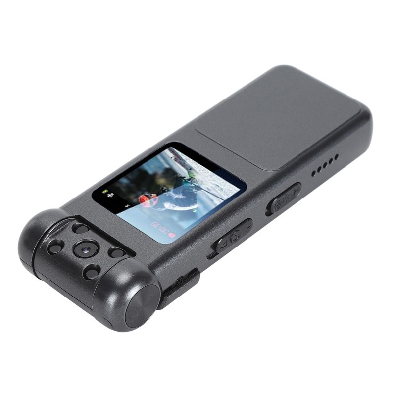 Wearable Camera 120 Degrees Rotatable Lens Portable Video Recorder Law