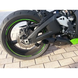 YORK EXHAUST 04 Yamaha R6 Competition Slip On SHORTY YORK Exhaust MATTE BLACK Stubby (NEW)