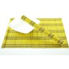 Bamboo Placemats, Pack Of 6 Handmade Wooden Table Mats, Eco