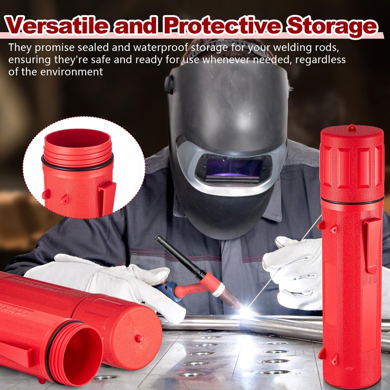 Zonon 8 Pcs Welding Rod Holder Stick Welding Electrode Rod