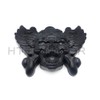 SMT-Chrome Skull head horn cover Red Light Compatible With 92-16