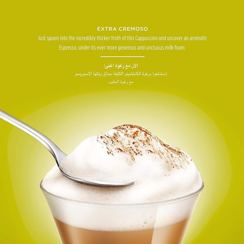NESCAFÉ Dolce Gusto Cappuccino Coffee Pods, 16 Capsules
