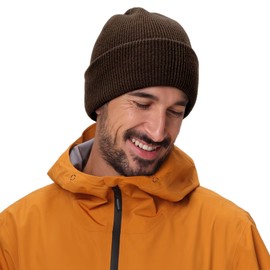 Connectyle Men's Cuffed Beanie Hat Thick Knitted Winter Hat Acrylic Warm Stocking Skull Caps, Coffee, One Size