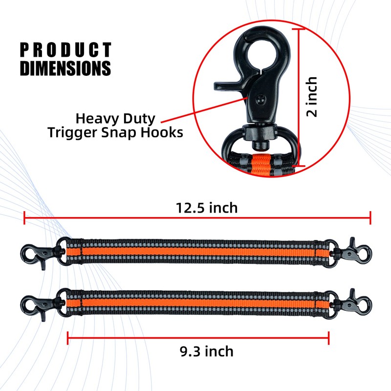 MELOTOUGH Electrical Tape Holder Tape Thong with Trigger Snap Hook