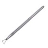 Silver Nice and Deft Cuticle Pusher Stainless Steel Triangle Cuticle