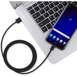 PEAKTREND USB to USB C Cable [3-Pack,10ft+6ft+3ft] USB A to USB C Cable Fast Charging USB Type C Charger Cable Compatible for Galaxy A15 A25 A35 A55 A54, S24 S23 S22 S21 S20 S10 S10E, Note 20 10