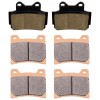Caltric Front And Rear Brake Pads for Yamaha FZR400 FZ600