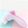 BIUDECO Gentle Electric Face Exfoliator Deep Cleaning Brush with 5