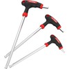 KEWAYO 3 PCS T-Handle Allen Wrench Set 4mm、 5mm 、6mm