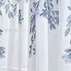 Lush Decor Tanisha Curtains - Sheer Window Panel Set -