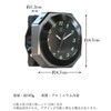 Bike Analog Watch Silver Waterproof Bike Watch Handle Watch Handle