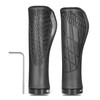 JIYIN Bike Handlebar Grips, Ergonomic Bicycle Handlebar Grips, Dual-Density Silicone