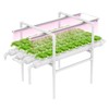 DPROOTS NFT Hydroponic Growing System Kit - Full-Spectrum Grow Lights