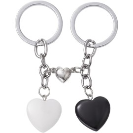 Noguez. Llaveros de Pareja, Accesorios de Pareja, Regalo para Enamorados, Llavero para Él y Ella, Amigos, Esposos, Novios.