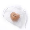 Wooden Heart Ornaments, Just For You, Tiny Hug Token, Special