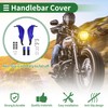 Partuto 7/8" 22mm 15/16" 24mm Motorcycle Hand Grips Cover Kit
