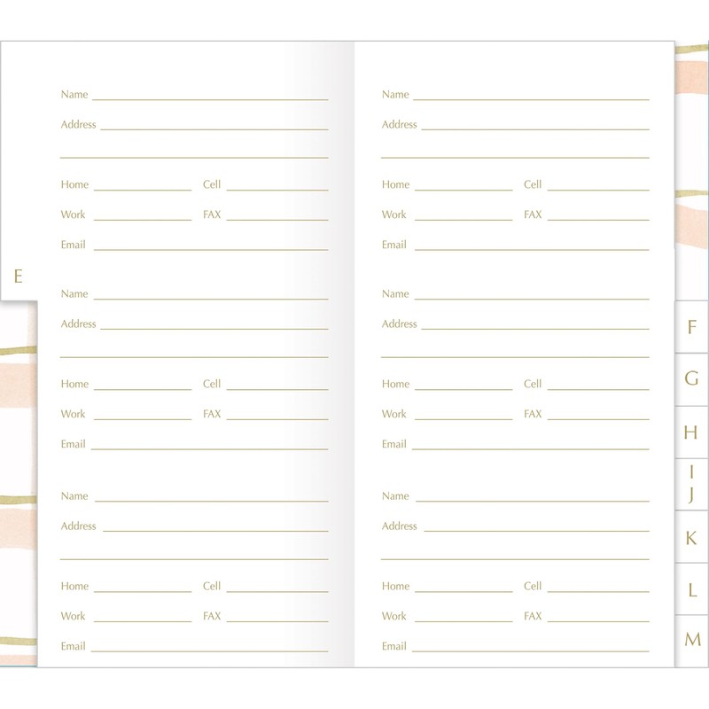 LANG Joy of Life Address Book - Pocket (1072037)