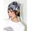 Minduri Mindery SHEER CHECK SCARF - BLACK