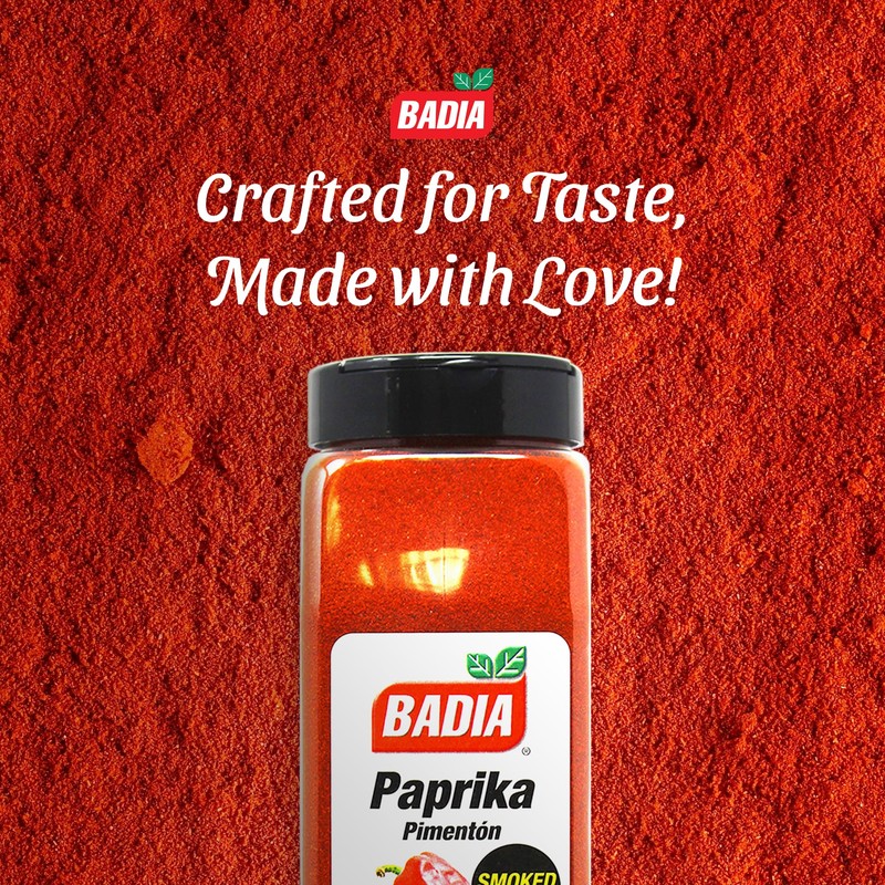 Badia Smoked Paprika, 16 oz - Rich, Smoky Flavor for