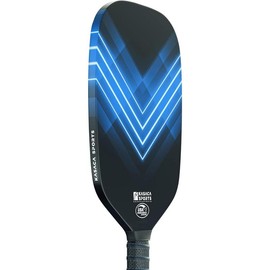 Kasaca Pickleball Paddles, USAPA Carbon Fiber Pickleball Paddle with Pickle Ball Paddle Cover, Pickle Ball Raquette Pickle Ball Racket Edgeless Style - Color: Aero Spike