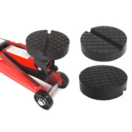 Rubber Pad in 41 Designs for Car Jack or Lifting Platforms Underlay Car Block Trolley Jack Buffer Tyre Change Truck Car Tuning Accessories (100 x 25 / V-Groove)