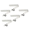PATIKIL 5pcs 7x6mm Kayak Paddle Snap Pole Push Button Spring