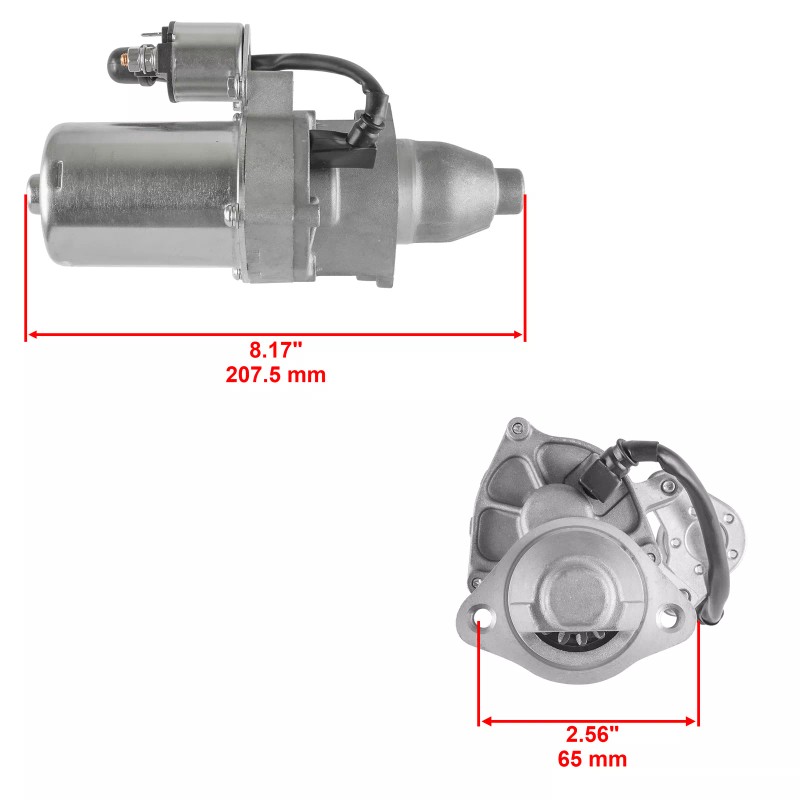 Caltric Starter for Kohler Lawn & Garden Ch440-3111 Engines 1709805