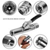 BRAVECOW Grease Gun Coupler Locks Oil Injection Zerk Fittings Original
