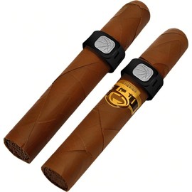 CUIYKAI Magnetic Cigar Holder for Golf Cart - Fits All Cigar Sizes - Portable Stogie Clip for Golfing, Fishing, Grilling, Camping & Sporting Events, 2Pcs