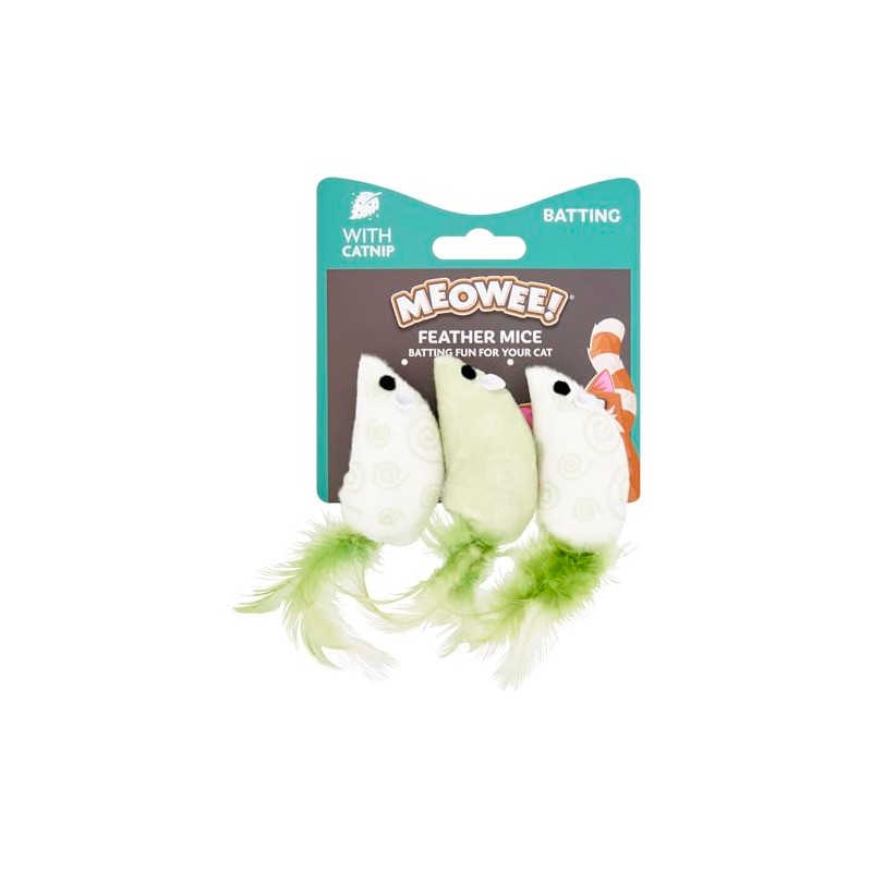 Other Good Girl Meowee Mouse 3pack, clear