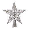 Kurt Adler 10-Inch Silver Star Treetop