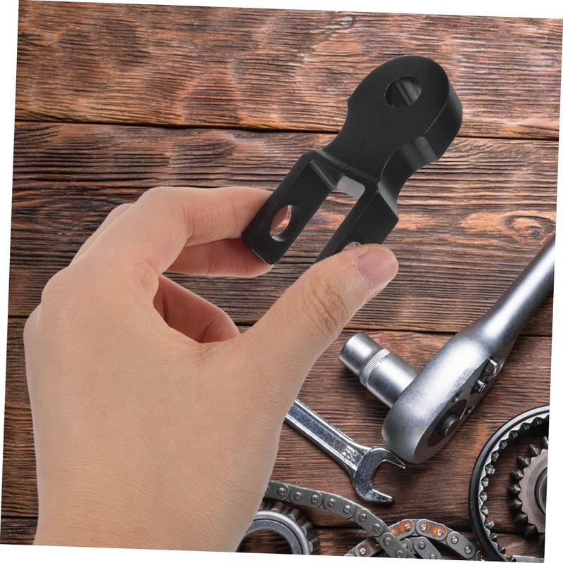 NOLITOY 2pcs Motorcycle Extender Riser Pad for Rear Shock Height