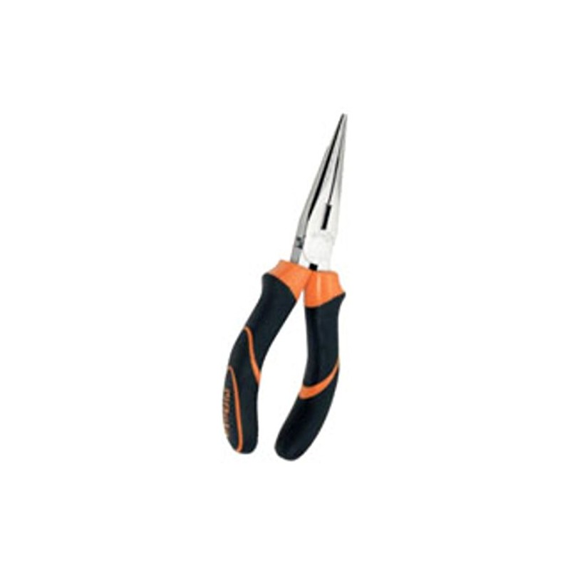 Beta 011660040 200mm Extra Long Needle Knurled Nose Pliers Bi-Material