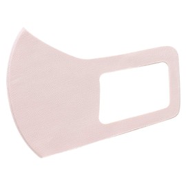 Artec 51384 Smooth Fit Mask, M, Natural Pink, 3 Pieces, Soft Material Fit Mask, Various Colors, Pack of 3, Washable and Reusable, Made of Polyester, Polyurethane