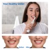 LINKYCARE Teeth Polisher Accessories,Tooth Polisher Replacement Brush Heads,4 Replacement Heads
