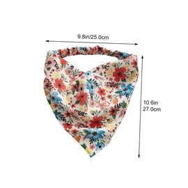 BIUDECO 6Pcs Floral Prints Headbands for Women Elastic Head Bandanas Comfortable and Breathable Hair Accessories for Any Occasion