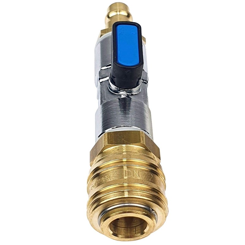 Compressed Air Quick Release Coupling Ball Valve Dosing Valve Stop