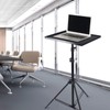 Laptop Projector Tripod Stand, Universal Laptop Floor Stand Adjustable Tall