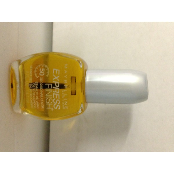 Maybelline New York Express Finish 50 Second Nail Color, Base and Top Coat 10, 0.5 Fluid Ounce