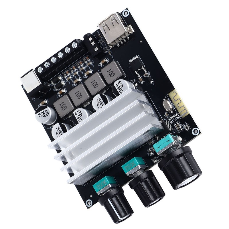 Dual Channel Amp Board BT 5.3 Digital Power Amp Board