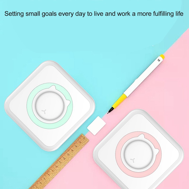 Pocket Printer Inkless Bluetooth Mini Portable Thermal Printer with Colorful