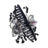 Rhinestones Hair Claw Clips for Women, Copper Wire Hand-woven High-level